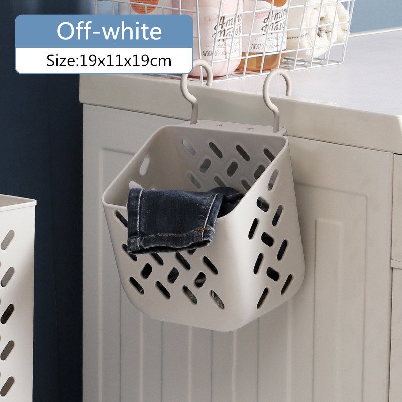 Folding Laundry Basket Bathroom Clothes Storage Organizer Baskets Portable Punch-Free Laundry basket Holder Home Accessories Folding Laundry Basket Bathroom Clothes Storage Organizer Baskets Portable Punch-Free Laundry basket Holder Home Accessories